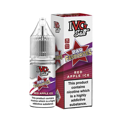 IVG Salt Bar Favourites Red Apple Ice Nic Salt