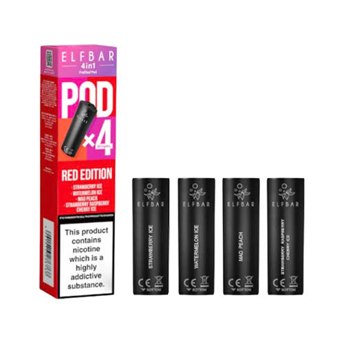 Elf Bar 4-in-1 Prefilled Replacement Pods X4