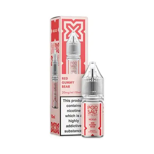 Pod Salt Nexus Red Gummy Bear Nic Salt