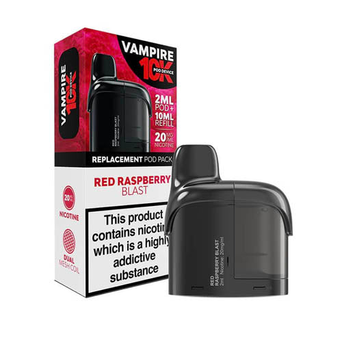 Vampire Vape 10K Prefilled Pod + Refill Container