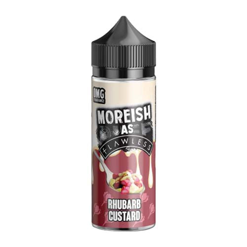 Moreish As Flawless - Rhubarb Custard 100ml