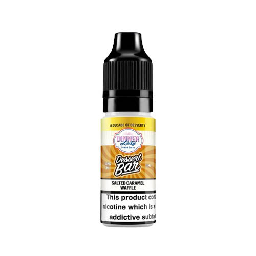 Dinner Lady Dessert Bar Salted Caramel Waffle Nic Salt