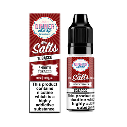 Dinner Lady Smooth Tobacco Nic Salt