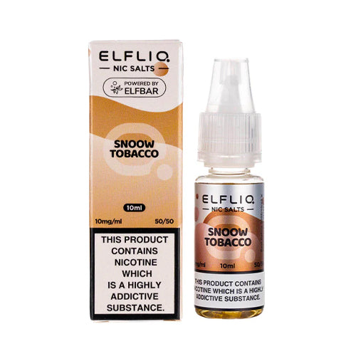 ELFLIQ Snoow Tobacco (Cream Tobacco) Nic Salt