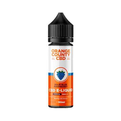 Orange County - Sour Blue Raspberry - CBD 50ml 1500mg