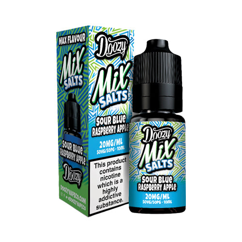 Doozy Mix Salts Sour Blue Raspberry Apple Nic Salt