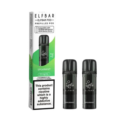 Elf Bar 600 Prefilled Pods X2