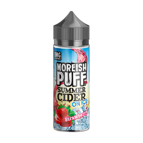 Moreish Puff Summer Cider on Ice - Strawberry 100ml