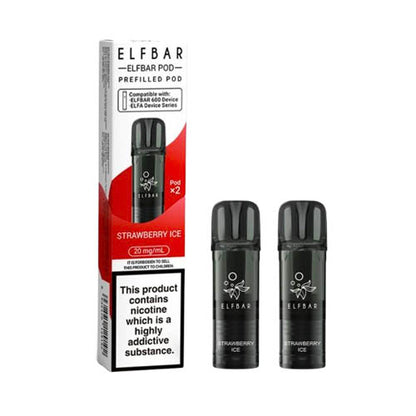Elf Bar 600 Prefilled Pods X2