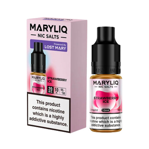 Lost Mary MaryLiq Strawberry Ice Nic Salt