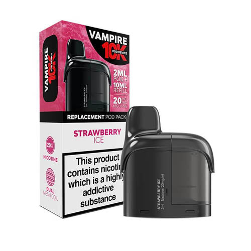 Vampire Vape 10K Prefilled Pod + Refill Container