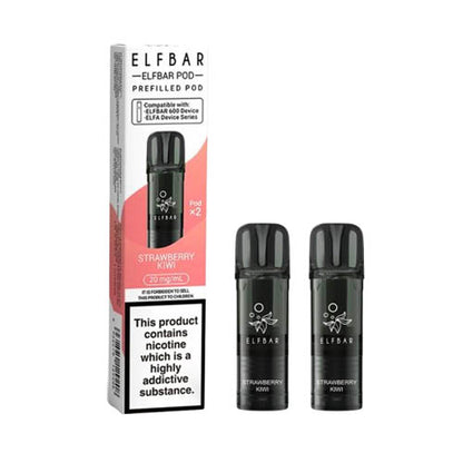 Elf Bar 600 Prefilled Pods X2