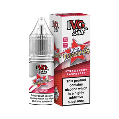 IVG Salt Bar Favourites Strawberry Raspberry Nic Salt