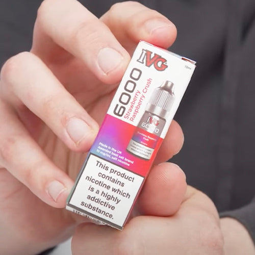 IVG 6000 Strawberry Raspberry Crush Nic Salt