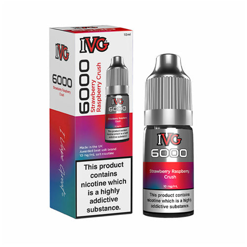 IVG 6000 Strawberry Raspberry Crush Nic Salt
