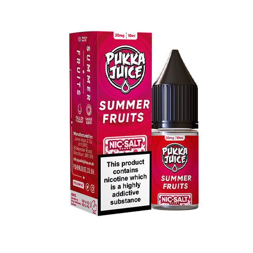 Pukka Juice Summer Fruits Nic Salt