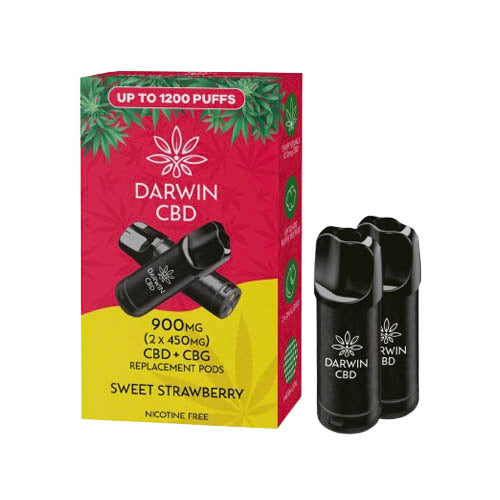 Darwin CBD 900mg Prefilled Pods X2