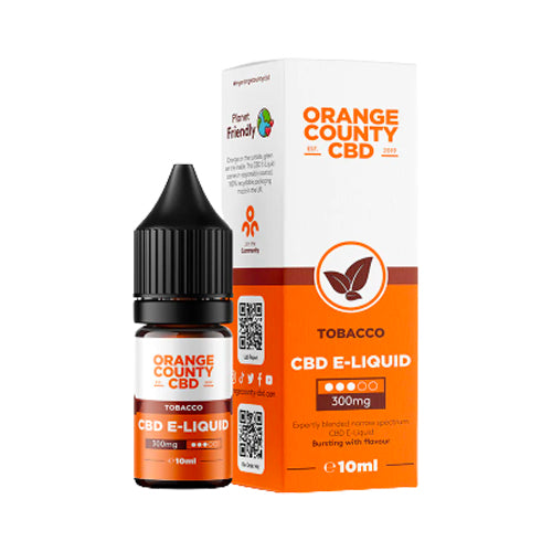 Orange County - Tobacco - CBD 10ml 300mg
