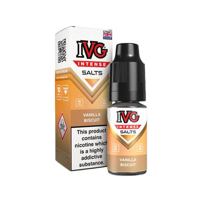 IVG Intense Salts Vanilla Biscuit Nic Salt