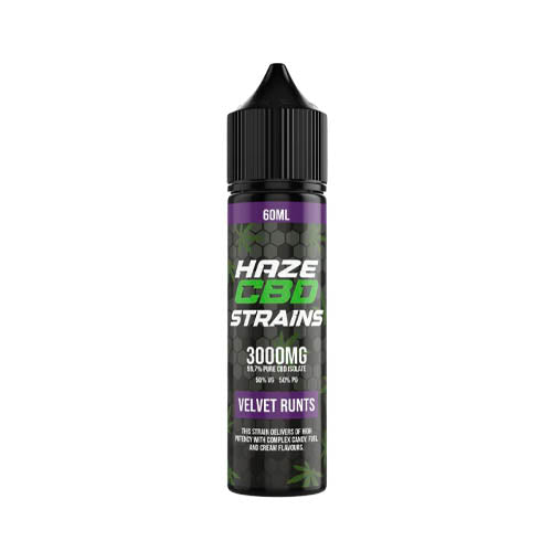Haze CBD Strains - Velvet Runts - 50ml 3000mg
