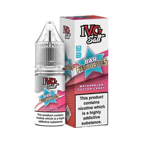 IVG Salt Bar Favourites Watermelon Cotton Candy Nic Salt