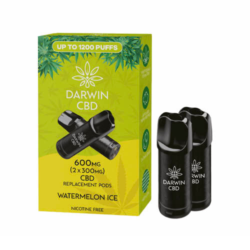 Darwin CBD 600mg Prefilled Pods X2