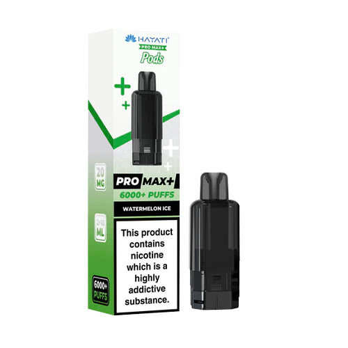 Hayati Pro Max Plus 6000 Prefilled Pod + Refill Container