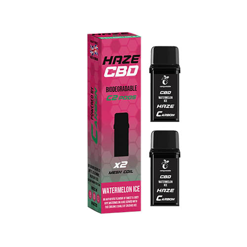 Haze CBD C2 500mg Prefilled Pods X2
