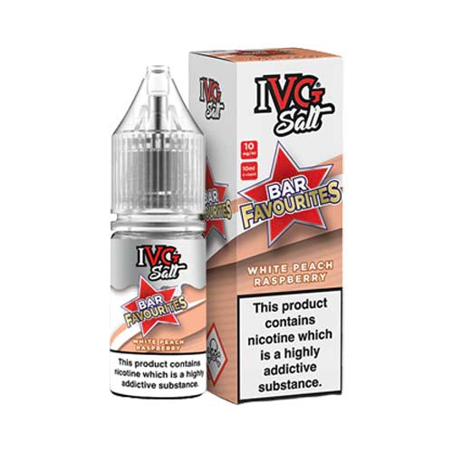 IVG Salt Bar Favourites White Peach Raspberry Nic Salt