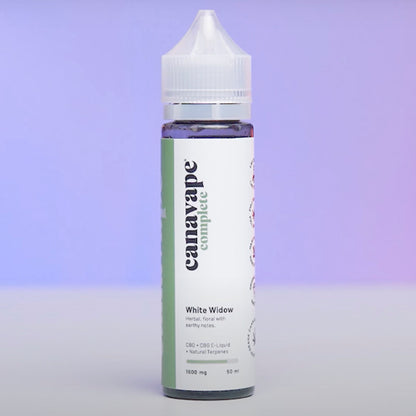 Canavape - White Widow - Terpene CBD 1800mg 50ml