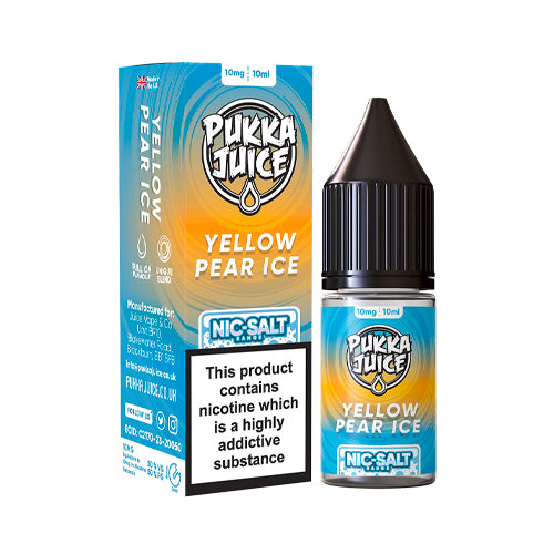 Pukka Juice Yellow Pear Ice Nic Salt