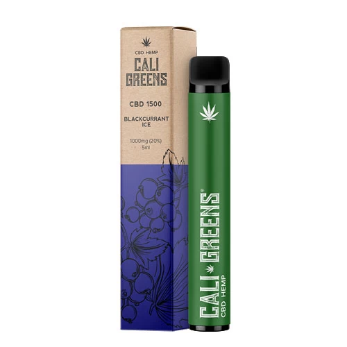 Cali Greens Blackcurrant Ice Disposable CBD Vape Pen