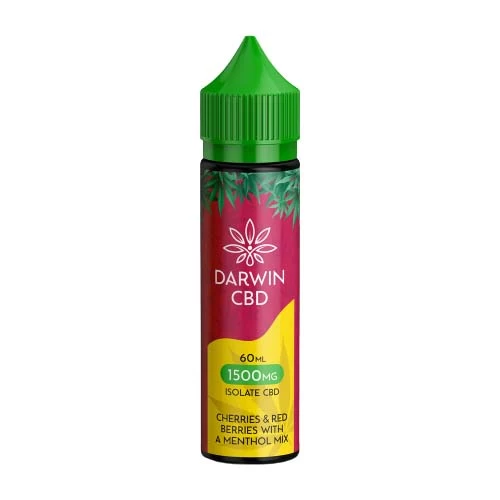 Darwin - Cherries & Red Berries with a Menthol Mix - CBD Isolate 60ml 