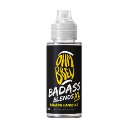 Ohm Brew Badass Blends XL - Banana Candy Ice 100ml