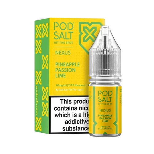 Pod Salt Nexus Pineapple Passion Lime Nic Salt