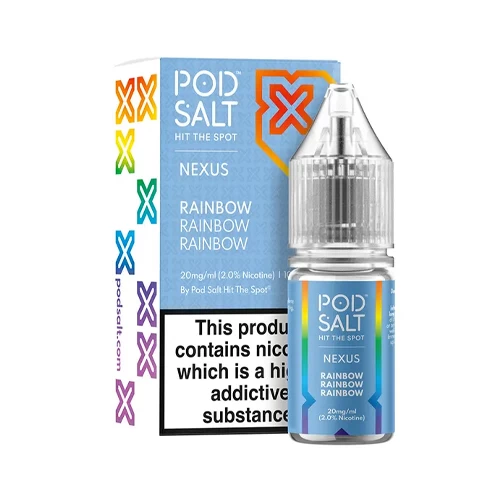 Pod Salt Nexus Rainbow Rainbow Rainbow Nic Salt