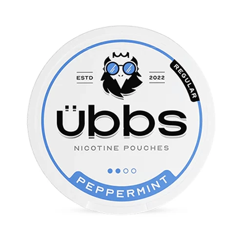 UBBS Peppermint Nicotine Pouches